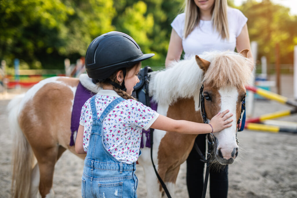 Ponyreiten für Kinder